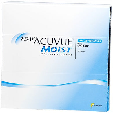 ACUVUE 1-DAY MOIST for Astigmatism 90 Pack