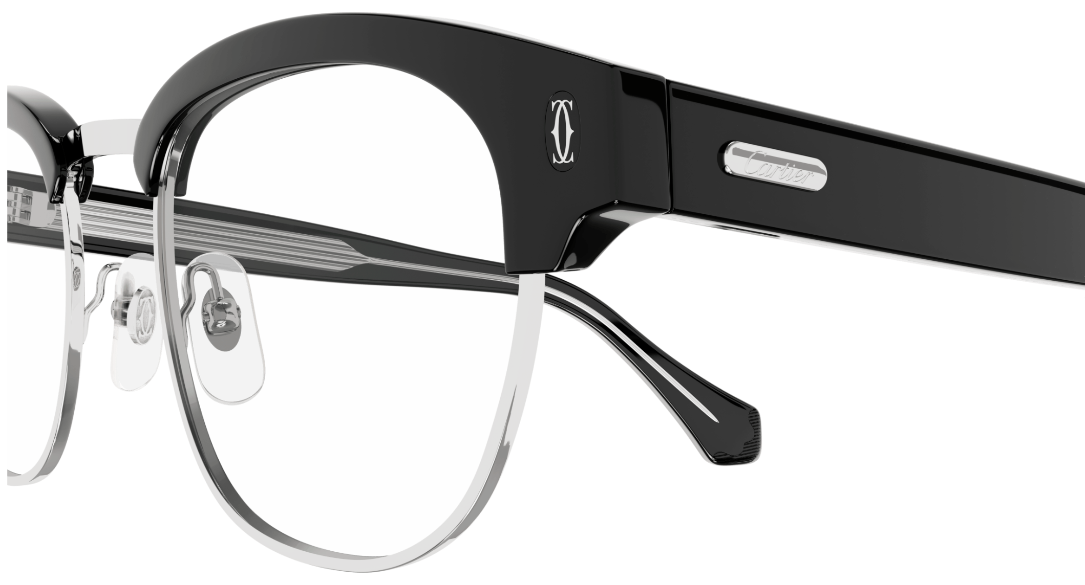 Cartier 2024 black glasses