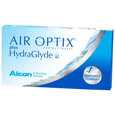 Air Optix plus HydraGlyde  6 pack